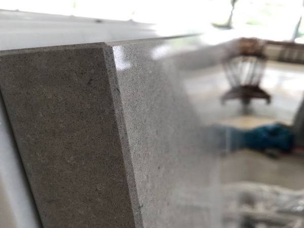 china White Quartz Precast Countertops