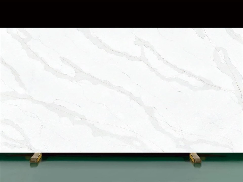 Subtle Vein Quartz Slabs Supplier